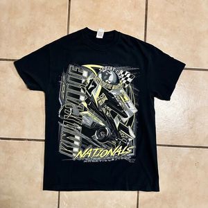 Knoxville Nationals 2017 Sprint Car Racing Tee Double Sided Graphic Mens Size M